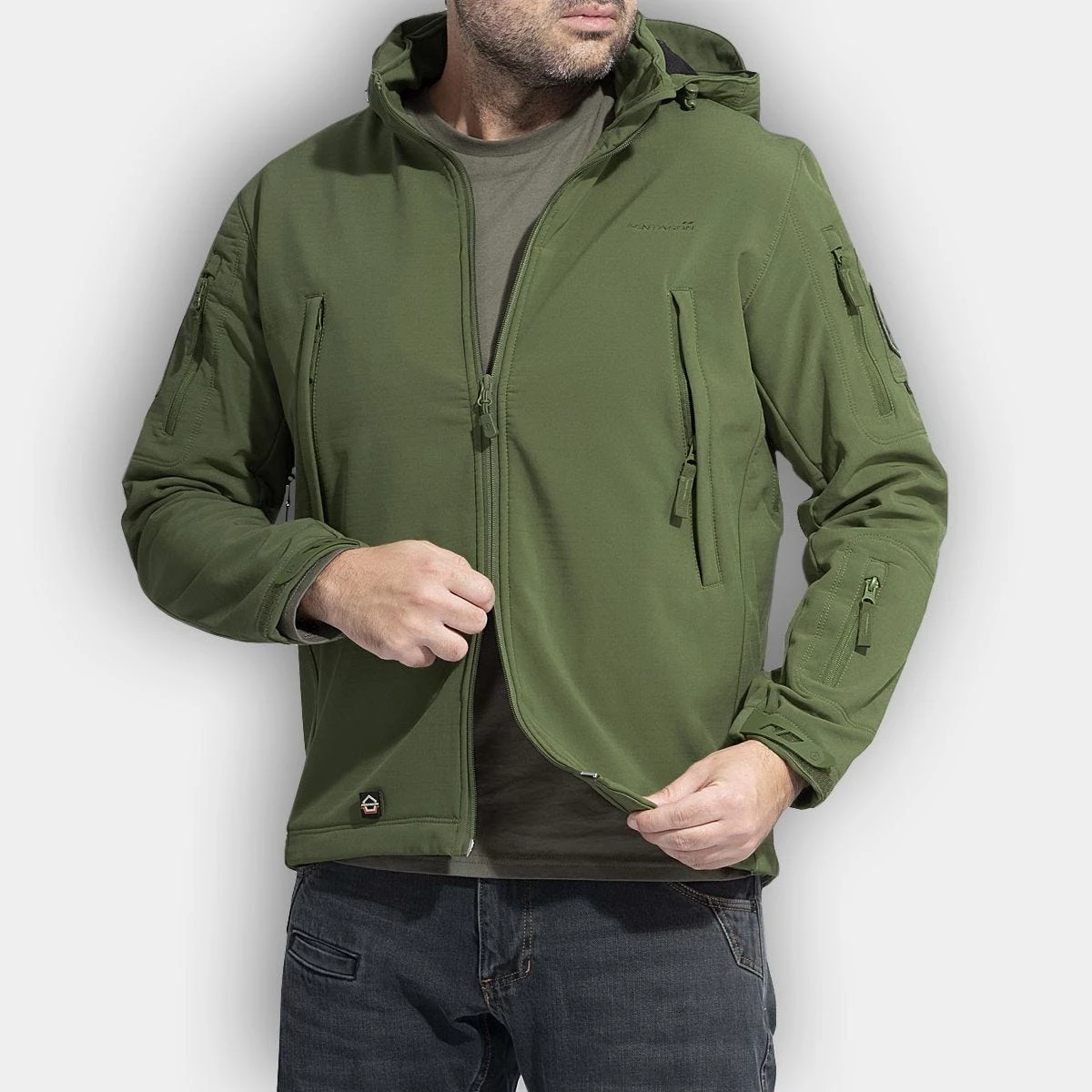 Pentagon Artaxes Softshell Jacket Olive Green - Image 2
