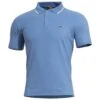Pentagon Aniketos Polo T-Shirt Stripes Dawn Blue 2 Pentagon Aniketos Polo T-Shirt Stripes Dawn Blue -Brandit || Mil-Tec || Condor Sales Pentagon Aniketos Polo T Shirt Stripes Dawn Blue 2
