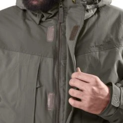 Pentagon H.C.P. Parka Cinder Grey -Brandit || Mil-Tec || Condor Sales Pentagon HCP Parka Model Chest Cinder Grey a 01