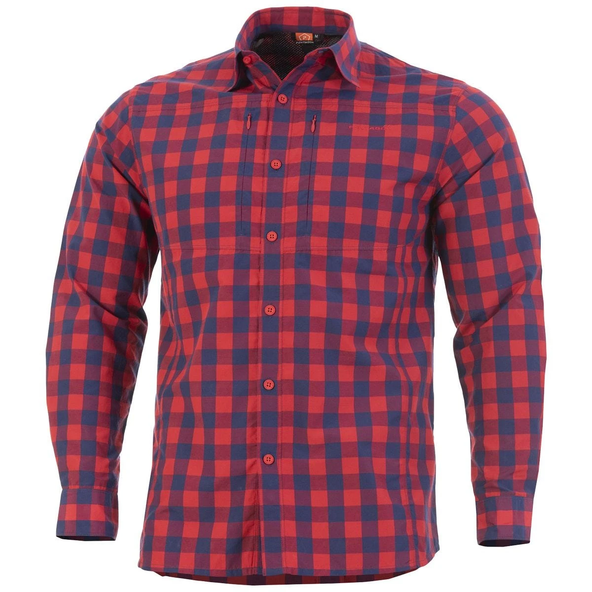 Pentagon QT Tactical Shirt Red Checks 3 Pentagon QT Tactical Shirt Red Checks
