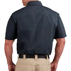 Propper Men's HLX Shirt Short Sleeve LAPD Navy -Brandit || Mil-Tec || Condor Sales Propper HLX Shirt SS Navy 4 1001x1001