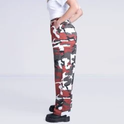 Mil-Tec Ladies Ranger Trousers Red Camo -Brandit || Mil-Tec || Condor Sales RED CARGO WOMEN 12 07 02