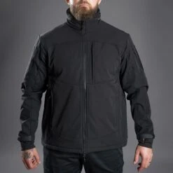 STOIRM Tactical Softshell Jacket Black