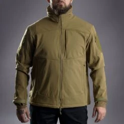 STOIRM Tactical Softshell Jacket Coyote Tan