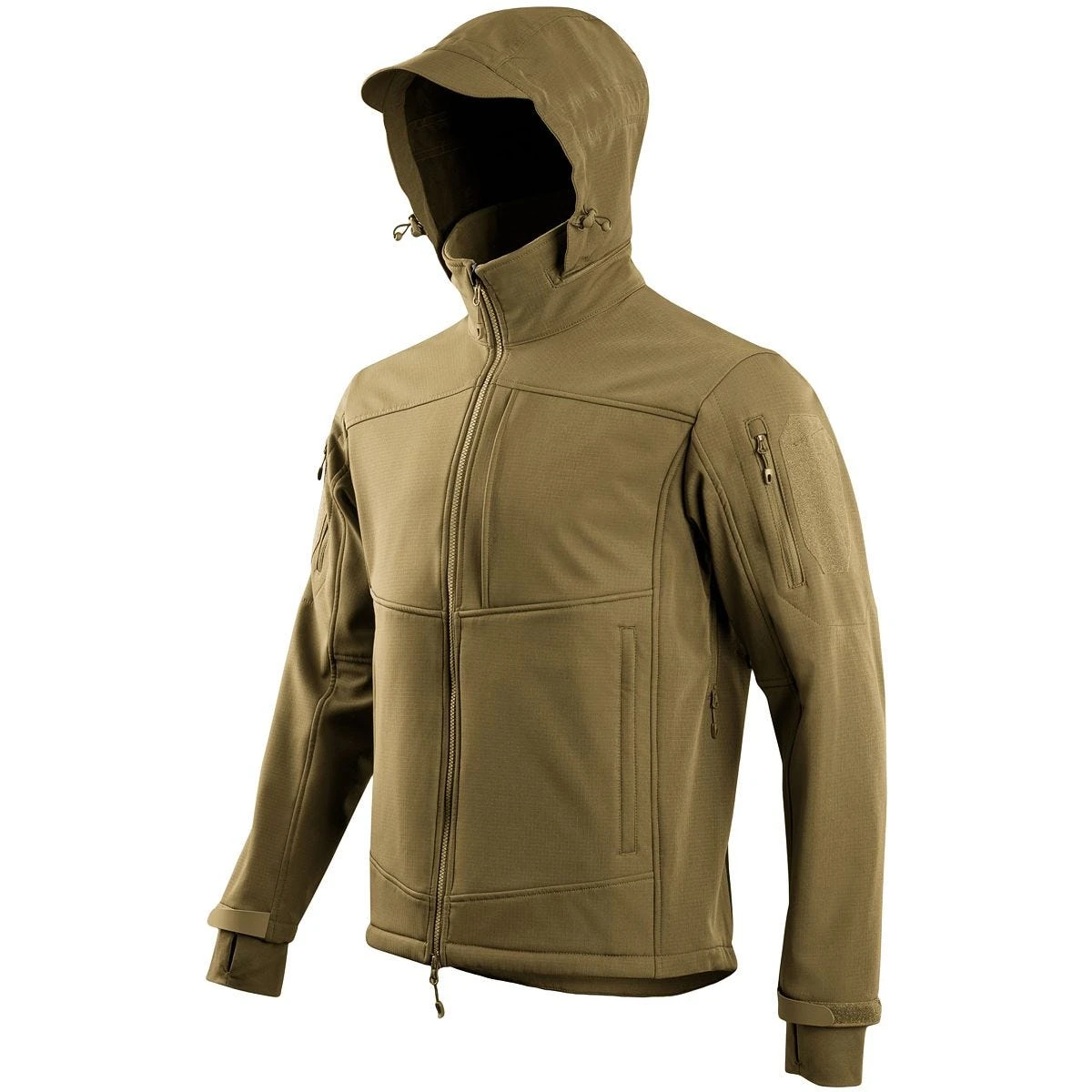 STOIRM Tactical Softshell Jacket Coyote Tan 4 STOIRM Tactical Softshell Jacket Coyote Tan - Image 2