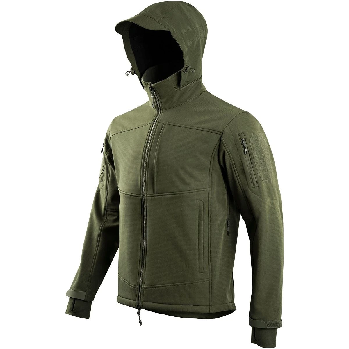 STOIRM Tactical Softshell Jacket Olive 4 STOIRM Tactical Softshell Jacket Olive - Image 2