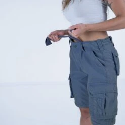 Surplus Ladies Airborne Vintage Shorts Navy -Brandit || Mil-Tec || Condor Sales SURPLUS W 07 3598 10 NAVY 04
