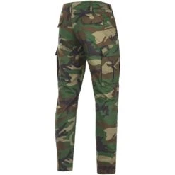 Teesar US BDU Trousers Ripstop SlimFit Woodland -Brandit || Mil-Tec || Condor Sales Teesar BDU Trousers SlimFit Woodland 02 1001x1001