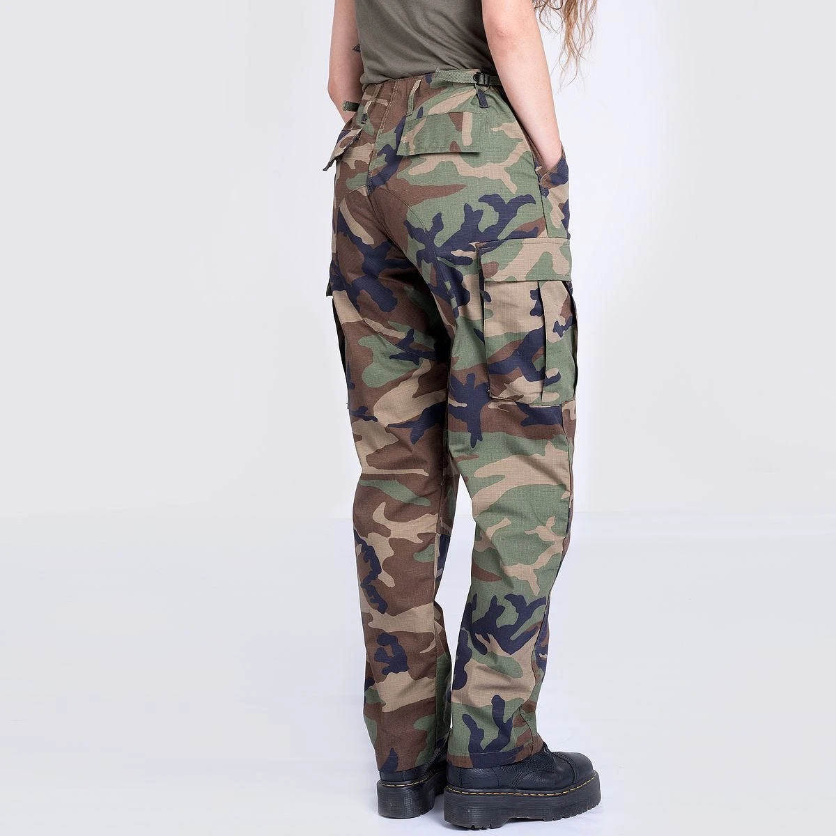 MFH Ladies Ripstop Trousers Woodland 6 MFH Ladies Ripstop Trousers Woodland - Image 4