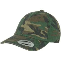 YP Low Profile Camo Washed Cap Woodland -Brandit || Mil-Tec || Condor Sales YP low profile camo washed cap woodland 003