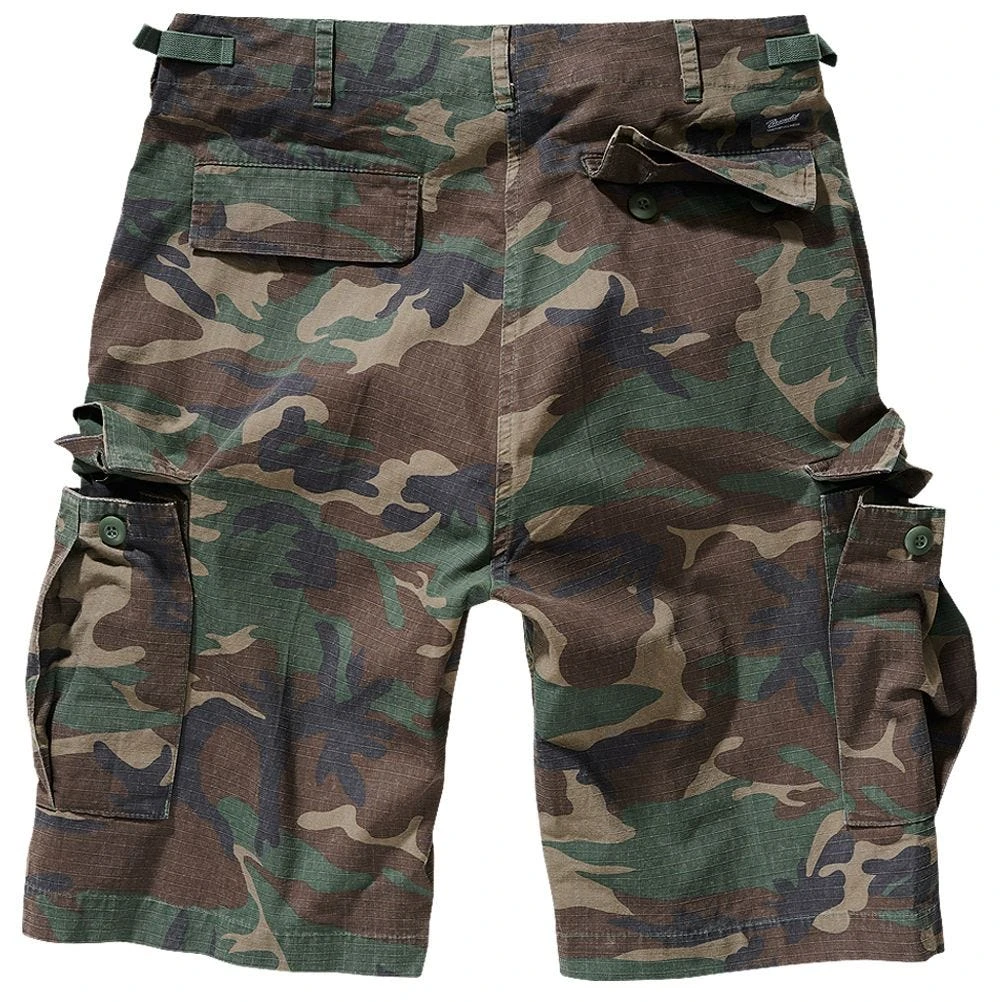 Brandit BDU Shorts Woodland 4 Brandit BDU Shorts Woodland - Image 2