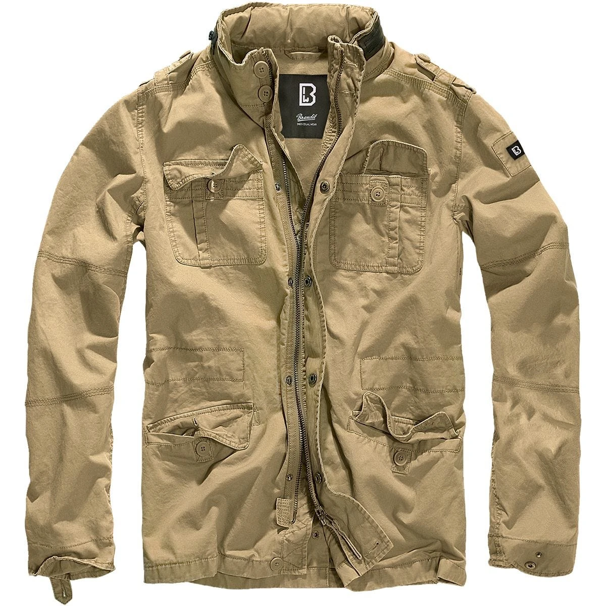 Brandit Britannia Jacket Camel 3 Brandit Britannia Jacket Camel