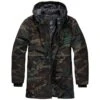 Brandit Grid Camo Parka Woodland -Brandit || Mil-Tec || Condor Sales brandit grid camo parka woodland 001