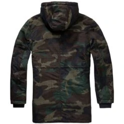 Brandit Grid Camo Parka Woodland 5 Brandit Grid Camo Parka Woodland -Brandit || Mil-Tec || Condor Sales brandit grid camo parka woodland 002