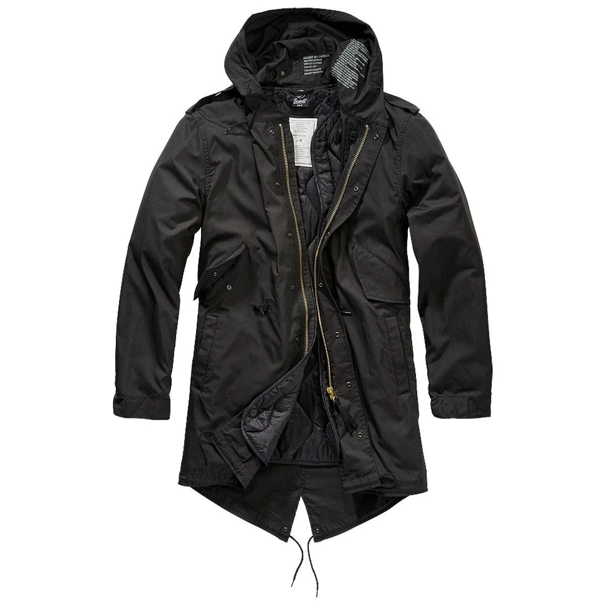 Brandit M51 US Parka Black 3 Brandit M51 US Parka Black