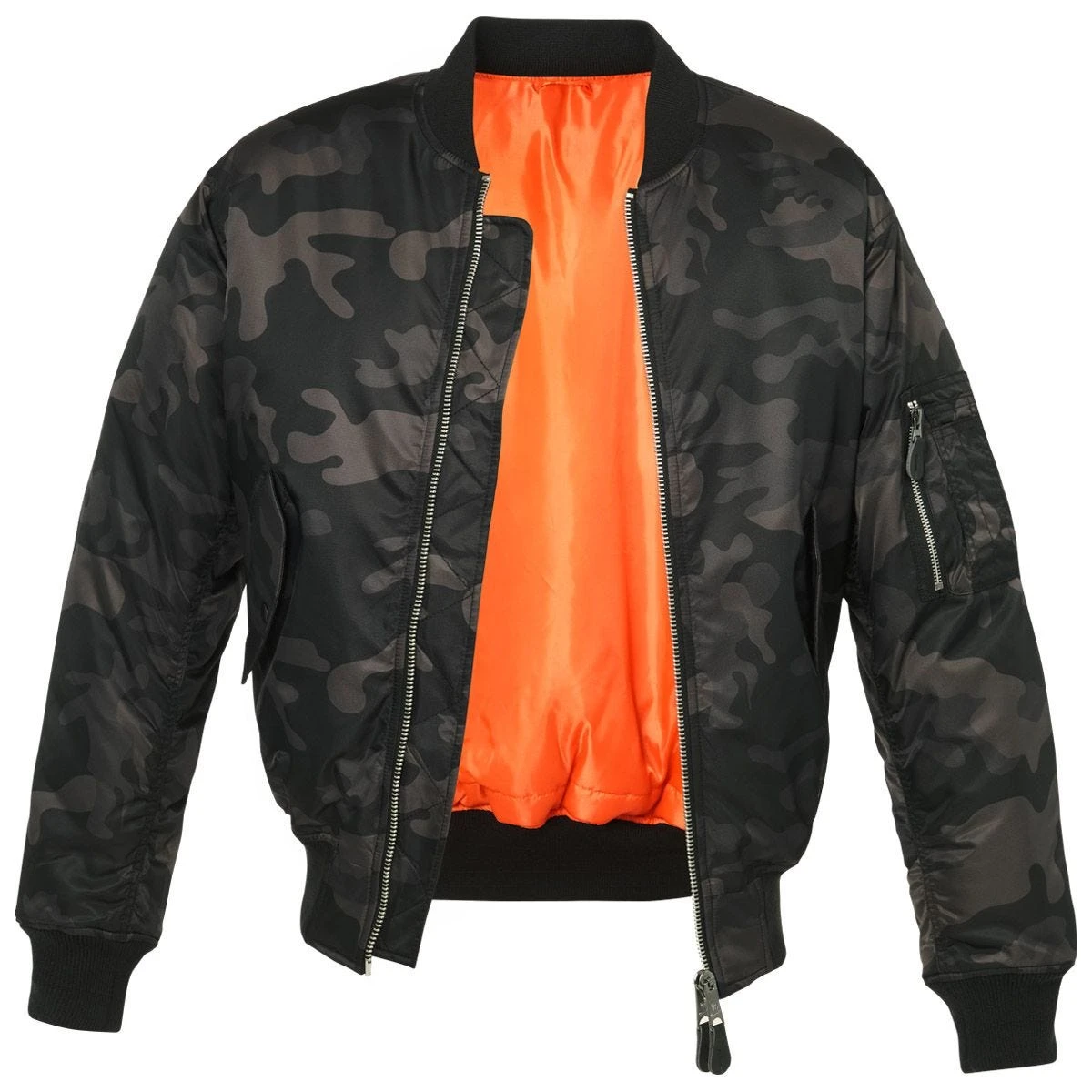 Brandit MA1 Camo Jacket Dark Camo 3 Brandit MA1 Camo Jacket Dark Camo