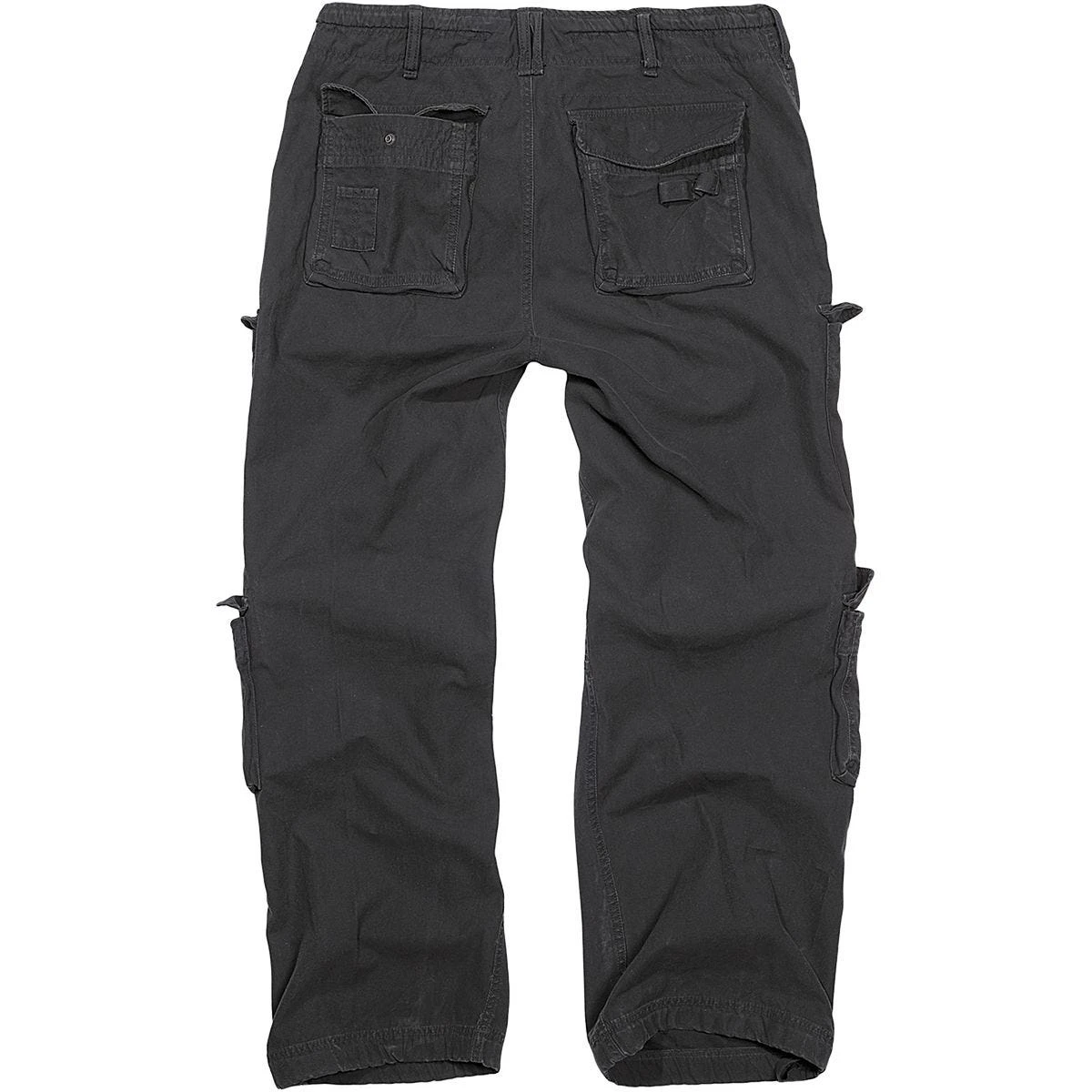 Brandit Pure Vintage Trousers Black 4 Brandit Pure Vintage Trousers Black - Image 2