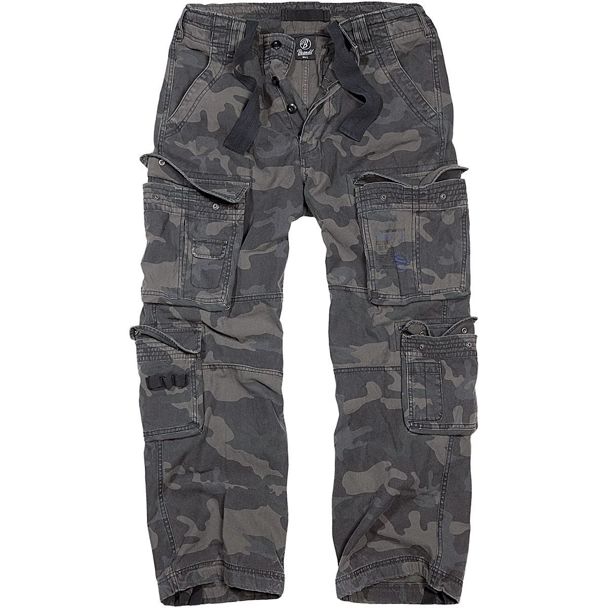 Brandit Pure Vintage Trousers Dark Camo 3 Brandit Pure Vintage Trousers Dark Camo