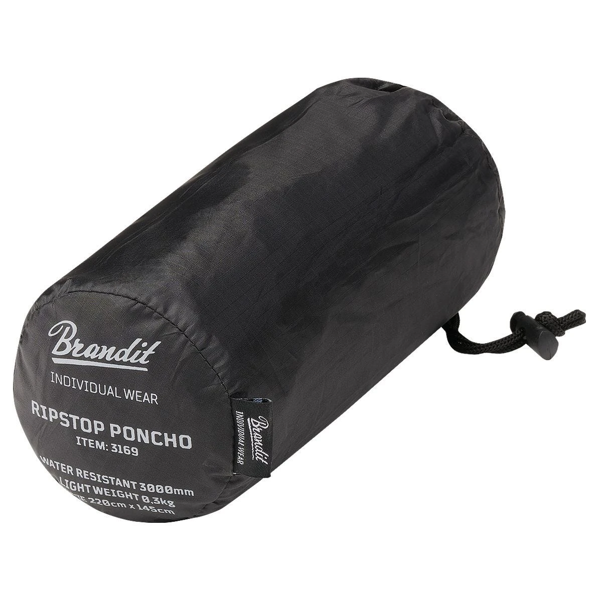 Brandit Ripstop Poncho Black 4 Brandit Ripstop Poncho Black - Image 2
