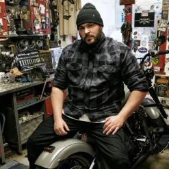 Brandit Check Shirt Black / Grey -Brandit || Mil-Tec || Condor Sales brandit wear check shirt black grey 2