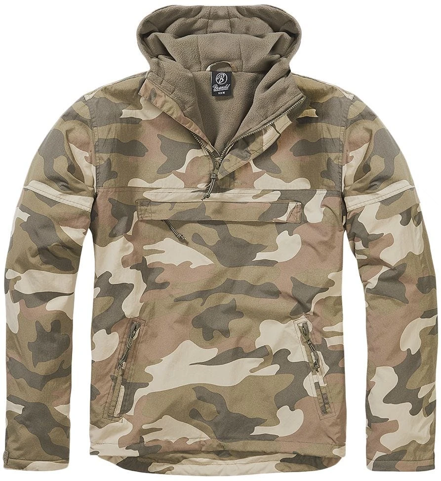 Brandit Windbreaker Light Woodland 3 Brandit Windbreaker Light Woodland