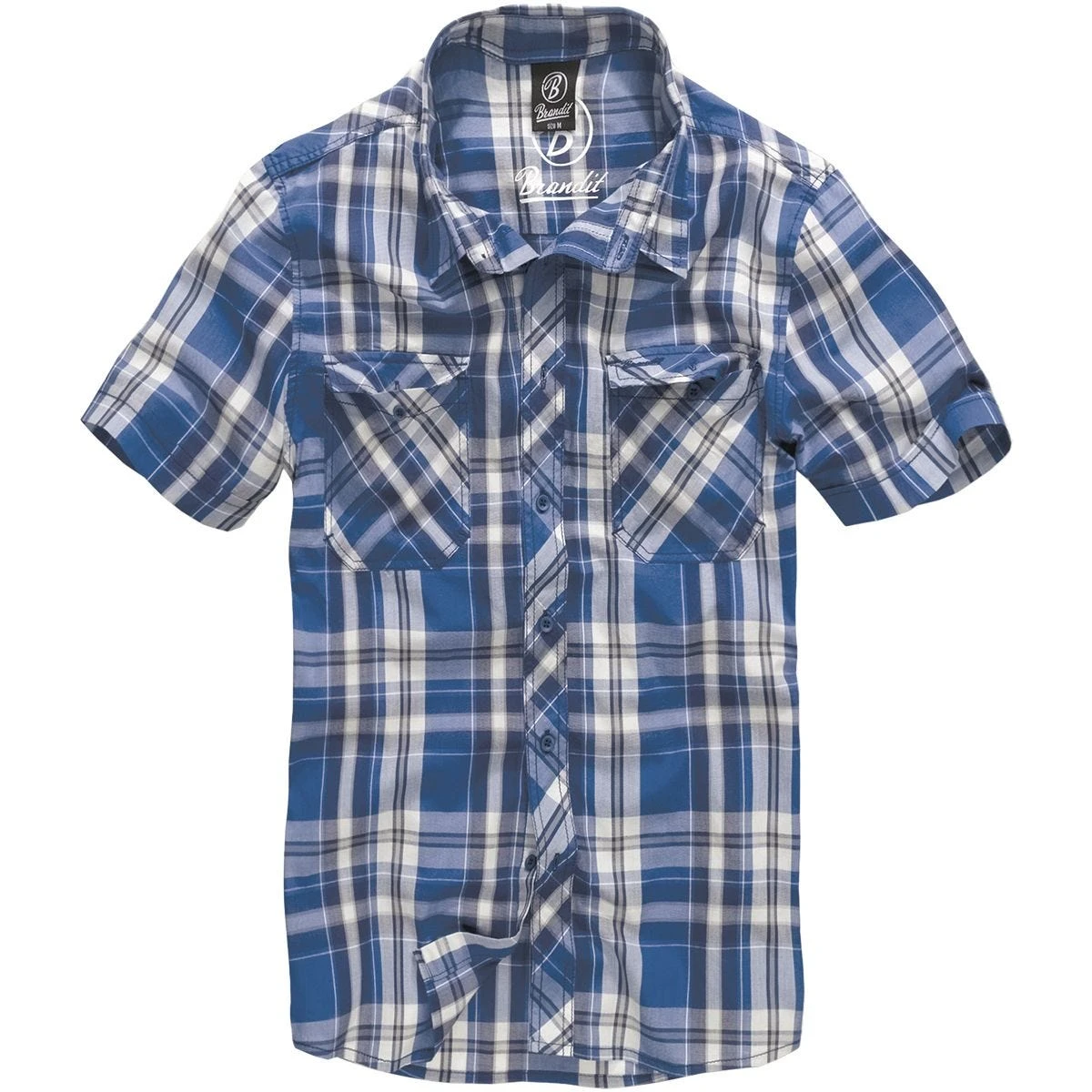 Brandit Roadstar Shirt Blue 3 Brandit Roadstar Shirt Blue