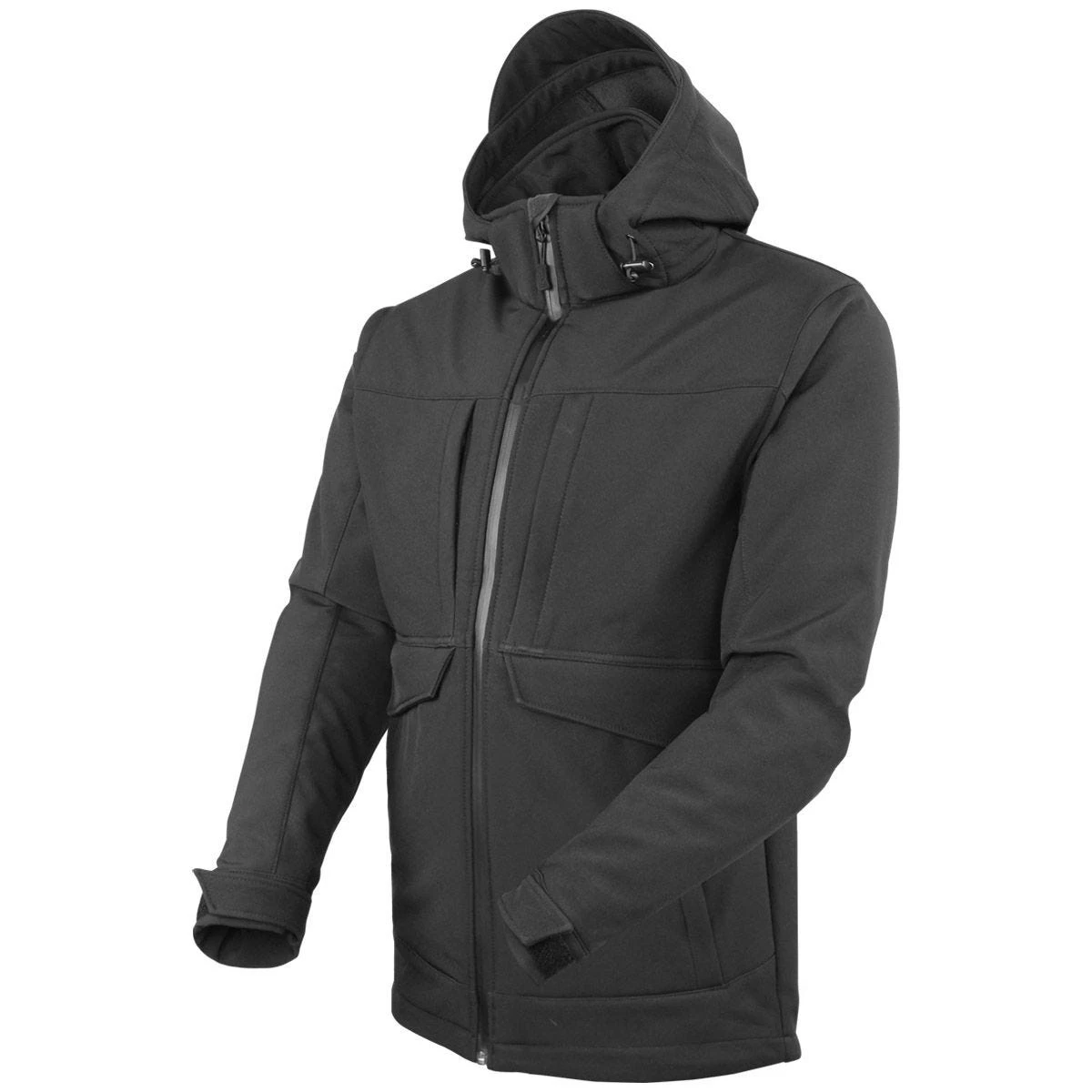 Condor Overcast Softshell Parka Black 3 Condor Overcast Softshell Parka Black