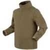 Condor Patrol 1/4 Zip Softshell Jacket Tan -Brandit || Mil-Tec || Condor Sales condor patrol softshell jacket coyote 001 1