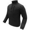 Condor 1/4 Zip Fleece Pullover Black 2 Condor 1/4 Zip Fleece Pullover Black -Brandit || Mil-Tec || Condor Sales condor zip fleece pullover black 1