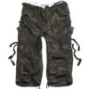 Surplus Engineer Vintage 3/4 Shorts Black Camo -Brandit || Mil-Tec || Condor Sales engineer trousers black camo 11 1