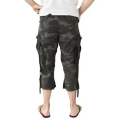 Surplus Engineer Vintage 3/4 Shorts Black Camo -Brandit || Mil-Tec || Condor Sales engineer trousers black camo 44 1