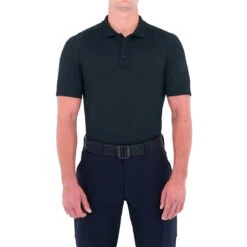 First Tactical Men's Performance Short Sleeve Polo Midnight Navy -Brandit || Mil-Tec || Condor Sales first tactical MensPerformanceShortSleevePolo MIDNIGHT NAVY ALL 3 1