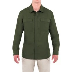 First Tactical Men's Tactix Long Sleeve BDU Shirt OD Green -Brandit || Mil-Tec || Condor Sales first tactical MensTactixSeriesLongSleeveBDUShirt OD GREEN ALL 3 1