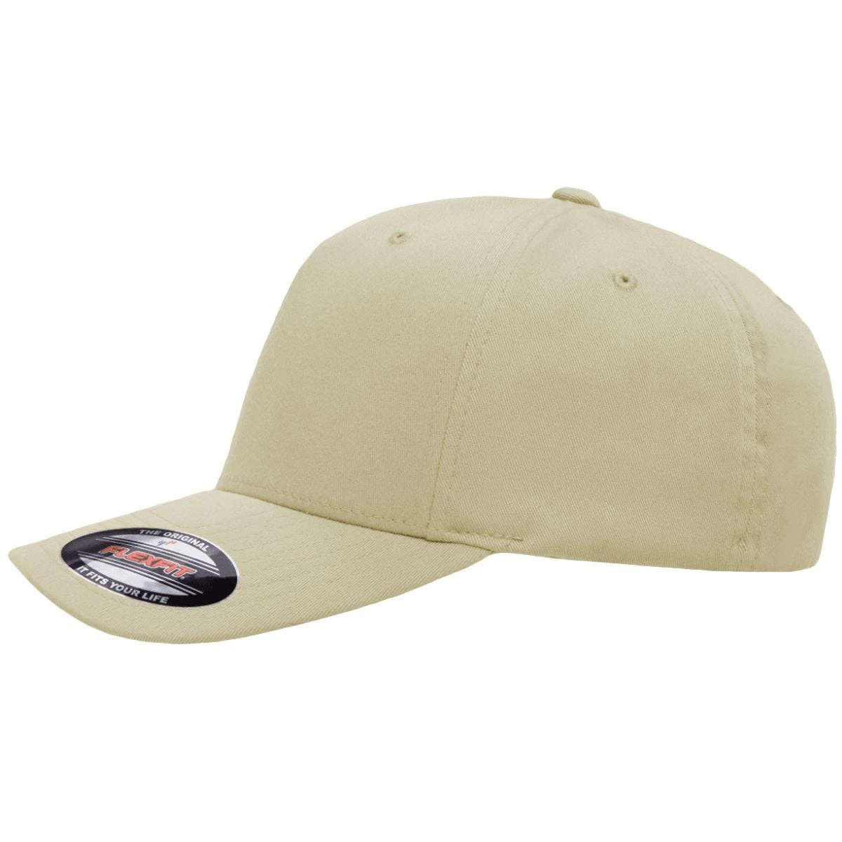 Flexfit 5 Panel Cap Khaki 6 Flexfit 5 Panel Cap Khaki - Image 4