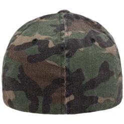 Flexfit Garment Washed Camo Woodland -Brandit || Mil-Tec || Condor Sales flexfit garment washed camo woodland 005