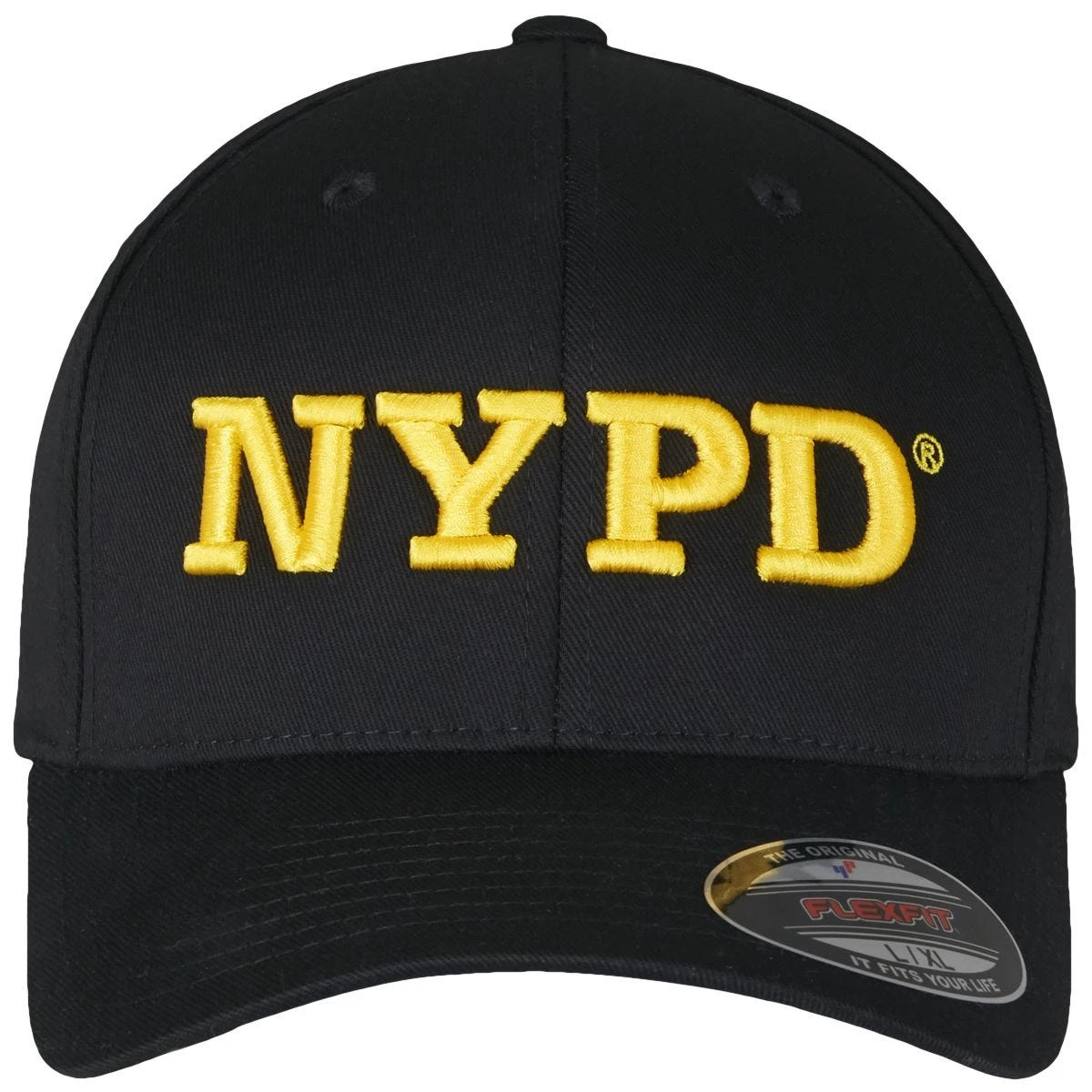Flexfit NYPD 3D Logo Cap Black 5 Flexfit NYPD 3D Logo Cap Black - Image 3