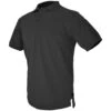 Hazard 4 Undervest Plain Front Battle Polo Shirt Black -Brandit || Mil-Tec || Condor Sales hazard4 unervestplainfront POLO SHIRT BLACK 1 1