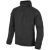 Helikon Alpha Hoodie Jacket Grid Fleece Black -Brandit || Mil-Tec || Condor Sales helikon alpha hoodie jacket black 001 1