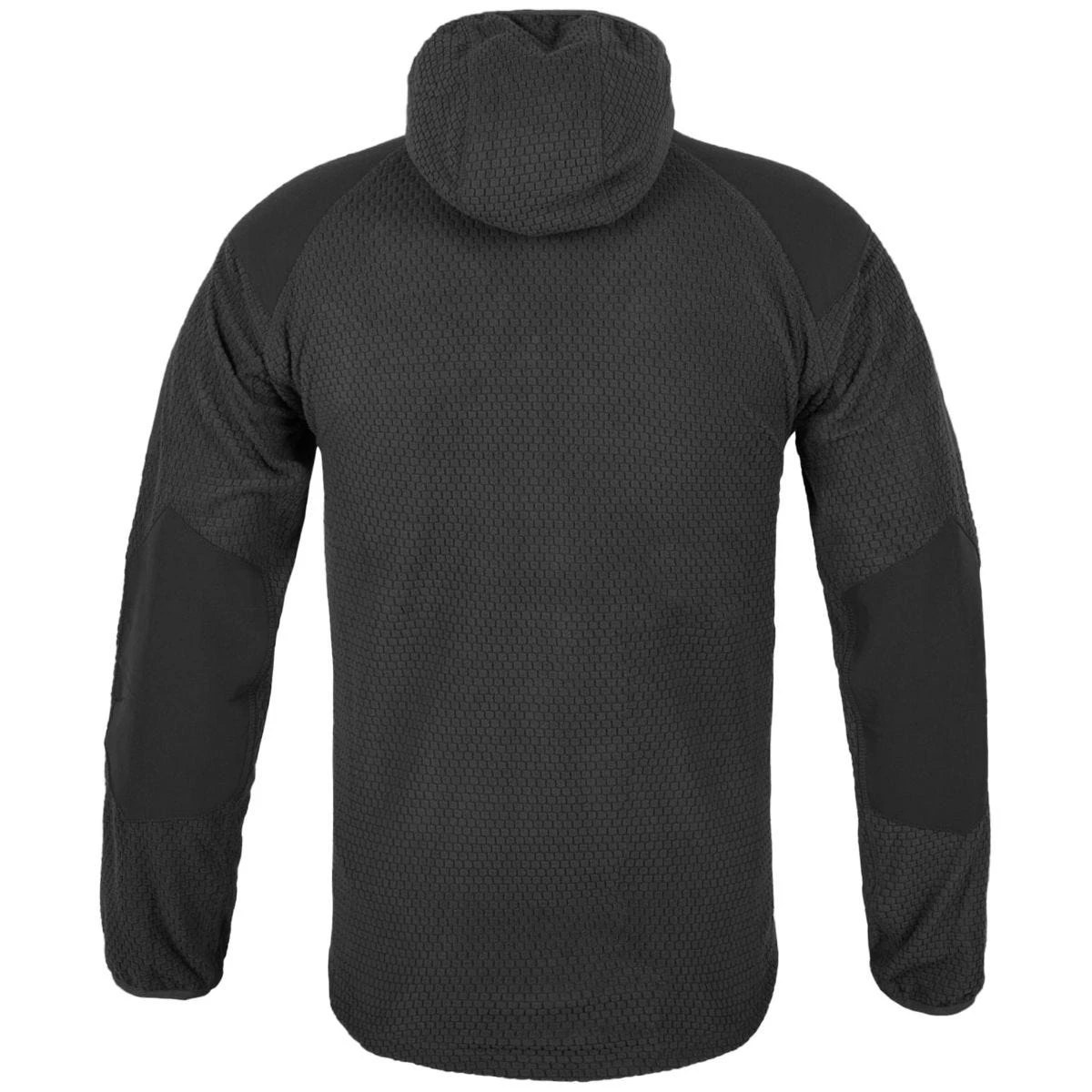 Helikon Alpha Hoodie Jacket Grid Fleece Black 4 Helikon Alpha Hoodie Jacket Grid Fleece Black - Image 2