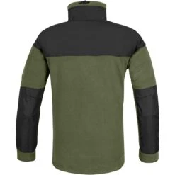 Helikon Classic Army Fleece Olive Green/Black -Brandit || Mil-Tec || Condor Sales helikon classic army fleece olive green black 3 2