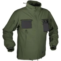 Helikon Cougar Soft Shell Windblocker Jacket Olive Green