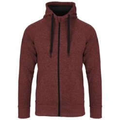 Helikon Covert Tactical Hoodie Full Zip Melange Red -Brandit || Mil-Tec || Condor Sales helikon covert tactical hoodie melange red 002