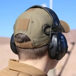 Helikon Logo Cap Polycotton Ripstop Black / Olive Green -Brandit || Mil-Tec || Condor Sales helikon logo cap black olive green 005