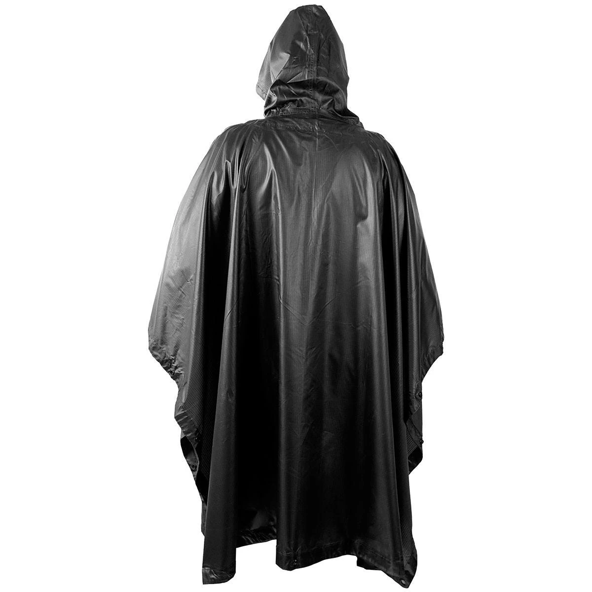 Helikon Waterproof Poncho Ripstop Black 4 Helikon Waterproof Poncho Ripstop Black - Image 2