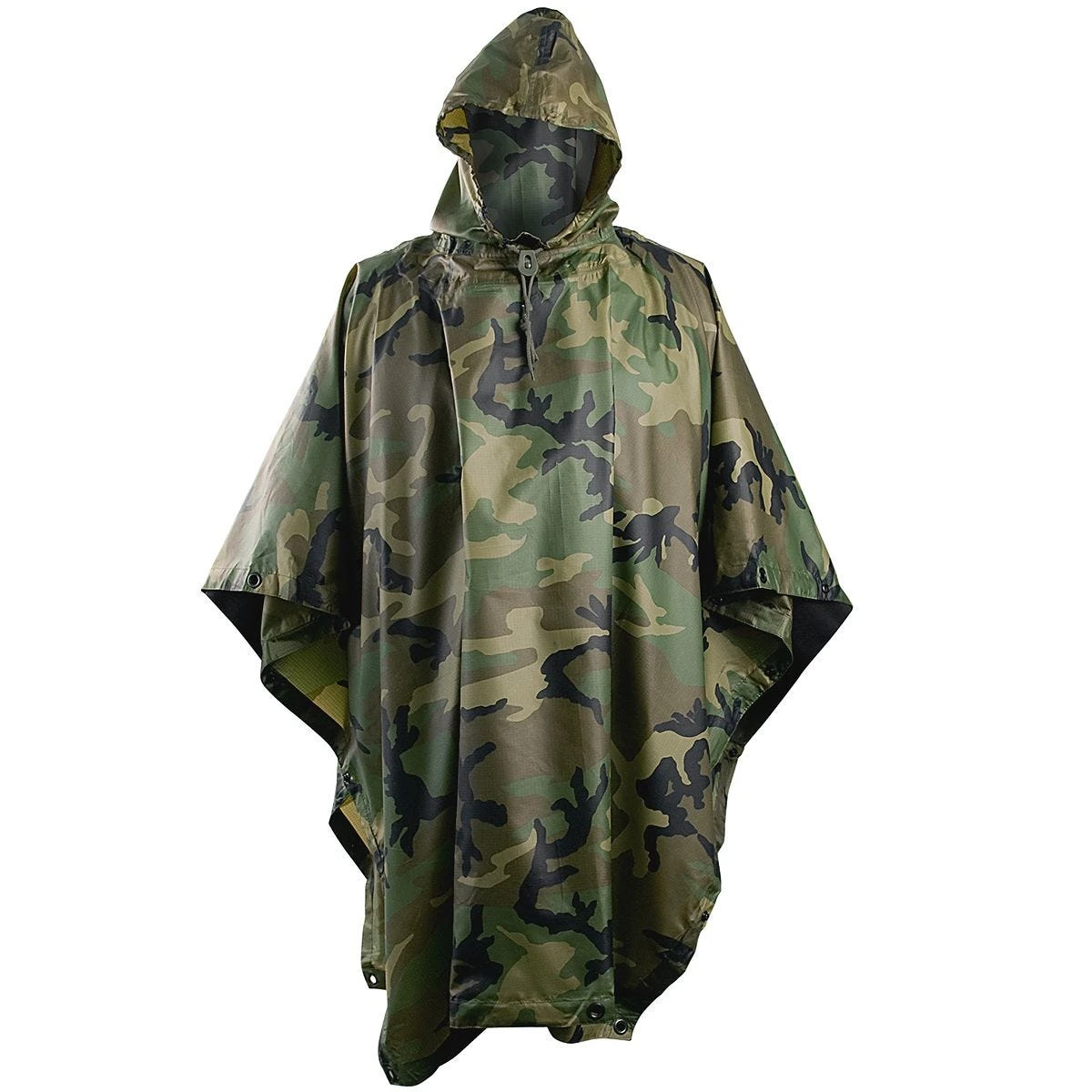 Helikon Waterproof Poncho Ripstop Woodland 3 Helikon Waterproof Poncho Ripstop Woodland