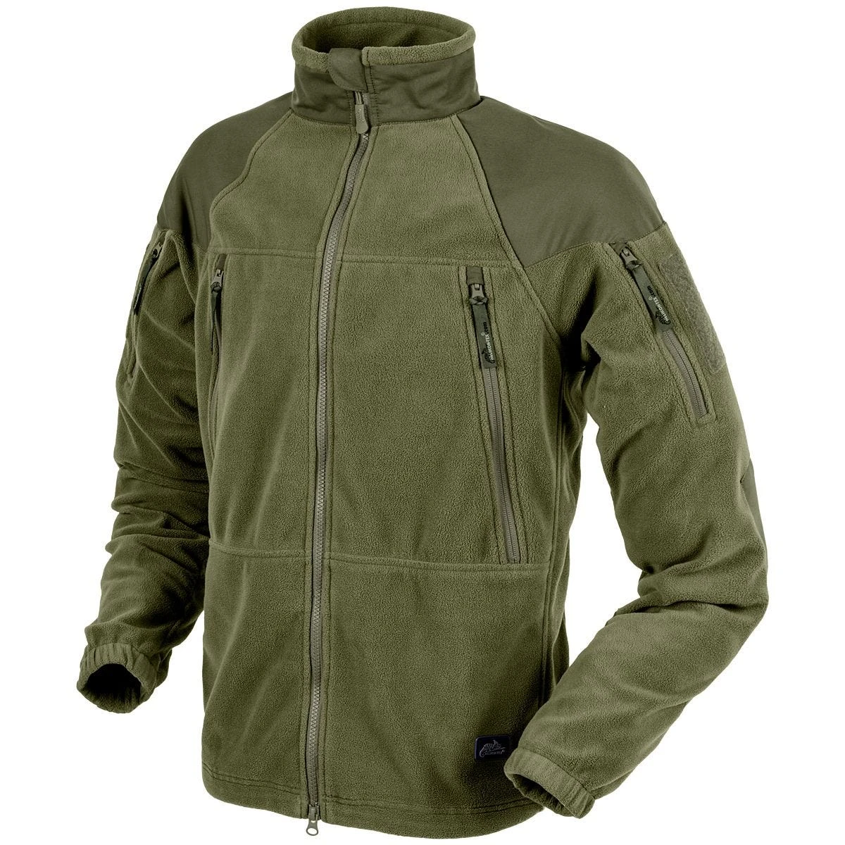 Helikon Stratus Heavy Fleece Jacket Olive Green 3 Helikon Stratus Heavy Fleece Jacket Olive Green
