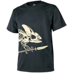 Helikon Full Body Skeleton T-shirt Black -Brandit || Mil-Tec || Condor Sales helikon t shirt full body skeleton blk 1