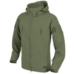 Helikon Trooper Soft Shell Jacket Olive Green