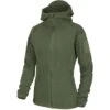 Helikon Womens Cumulus Heavy Fleece Jacket Taiga Green -Brandit || Mil-Tec || Condor Sales helikon womens cumulus jacket taiga green 001 3