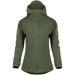 Helikon Womens Cumulus Heavy Fleece Jacket Taiga Green -Brandit || Mil-Tec || Condor Sales helikon womens cumulus jacket taiga green 002 3